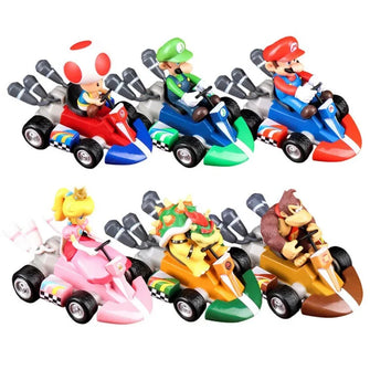 MARIO KART characters toy car