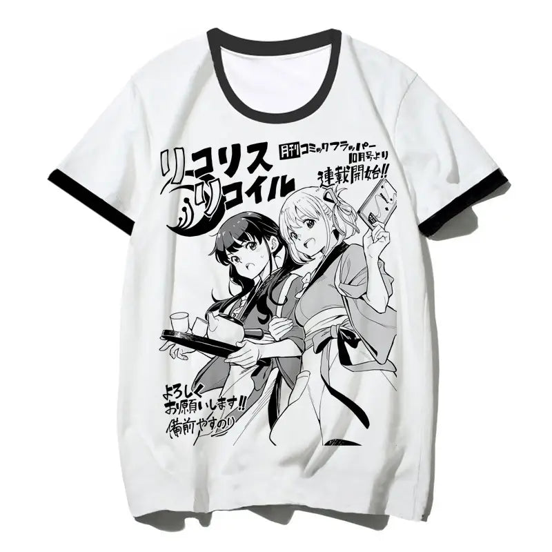 Tee shirt Anime Lycoris Recoil