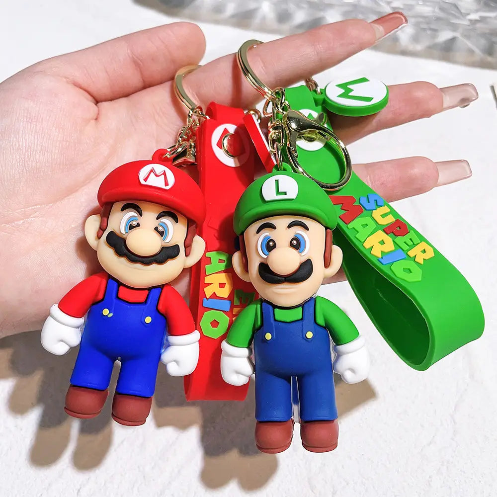 Porte clés personnages Super Mario
