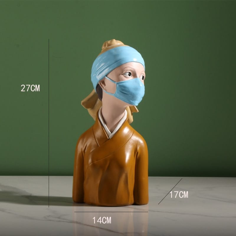 Figurine de Collection Masque Pandémie