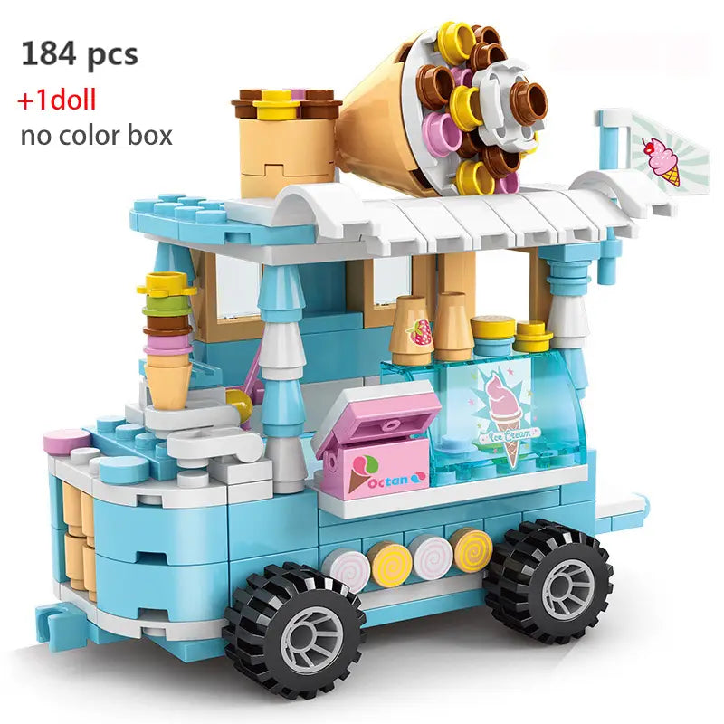Jeu de construction Camion Restaurant pour Lego