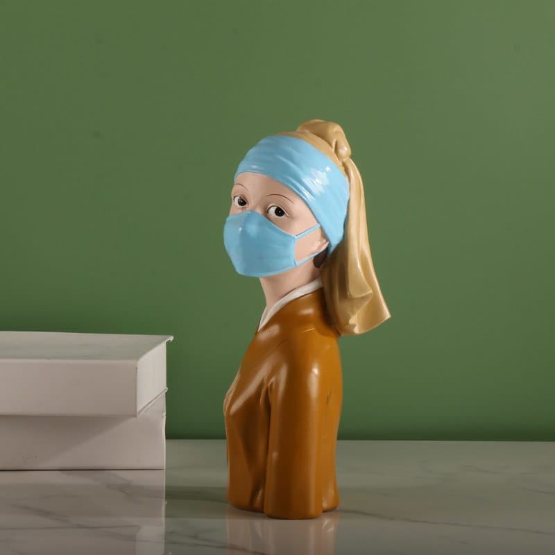 Figurine de Collection Masque Pandémie