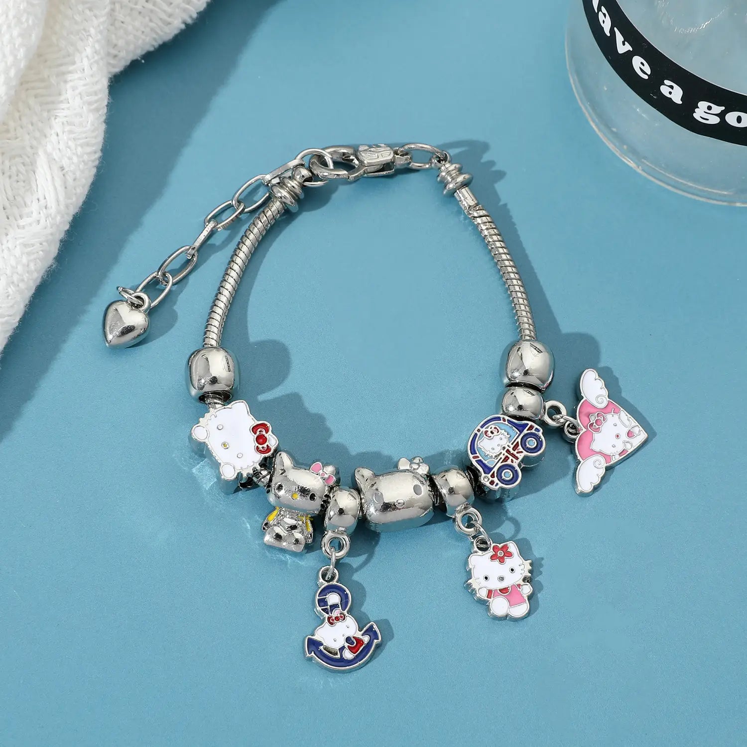 Bracelets Hello Kitty Charms