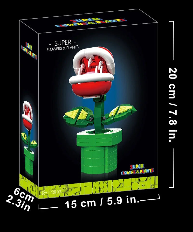 Lego MOC Super Mario Piranha Plant