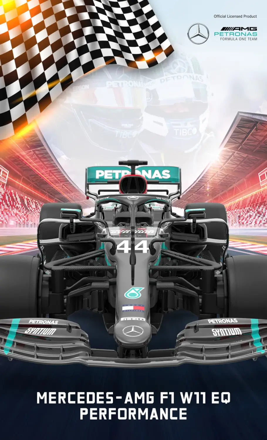 Voiture Formule 1 RC Mercedes Télécommandée