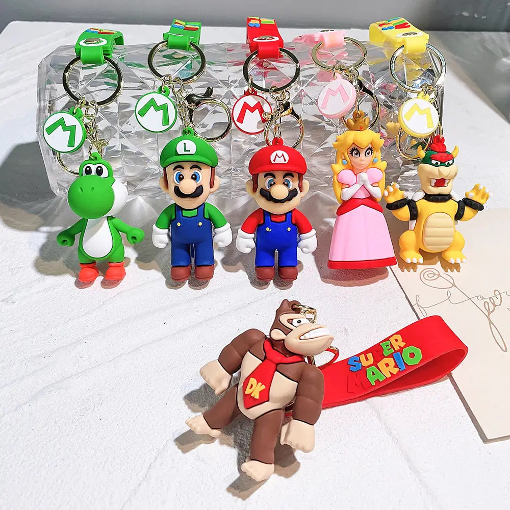 Porte clés personnages Super Mario