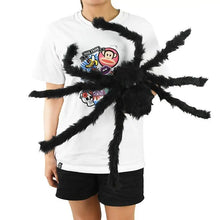 Araignée géante noire en peluche Horreur Halloween - Enjouet