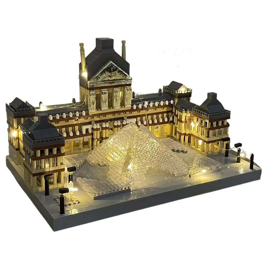 Nanoblock Louvre Pyramide LED intégrées– Enjouet