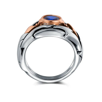 Bague Argent 925 Loki Pierre Esprit de l’infini - Enjouet