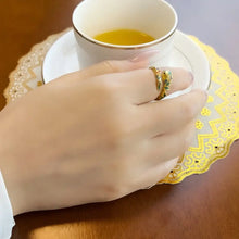 Bague Serpent magique Argent Plaqué Or - Enjouet