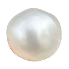 Balle anti-stress squishy nacrée off-white avec surface lisse et légère iridescence à malaxer pour détente