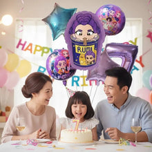 Ballons Anniversaire Demon Hunters 6 Pcs - Enjouet