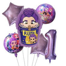 Ballons Anniversaire Demon Hunters 6 Pcs - Enjouet
