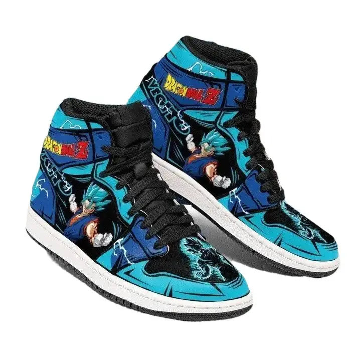 Goku Blue Son Goku Shoes Goku Boots For Men Dragon Ball Son Goku