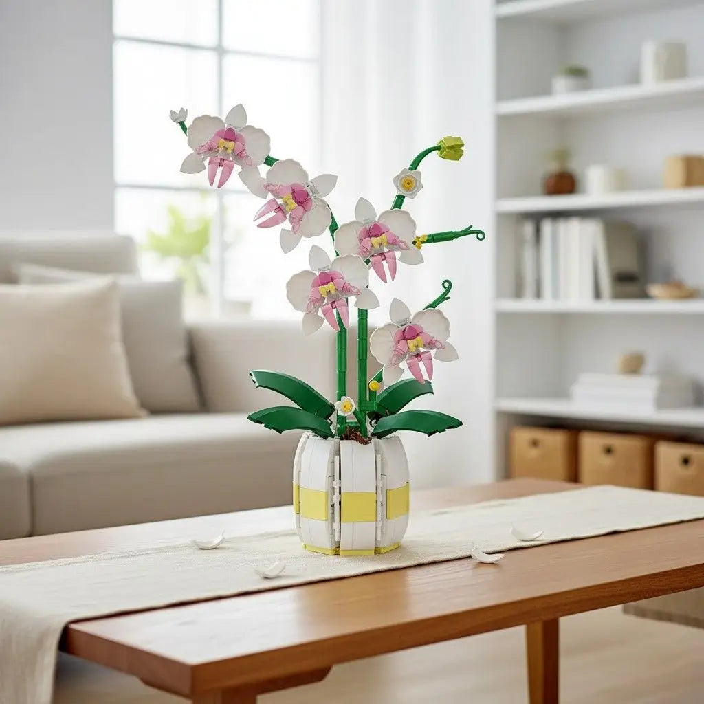 Blocs de Construction Orchidée - Enjouet