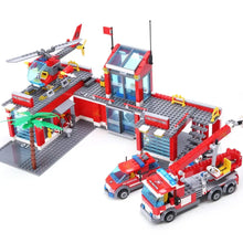 Blocs de construction Station de pompier - Enjouet