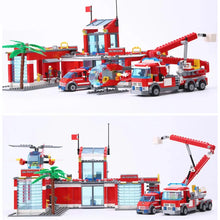 Blocs de construction Station de pompier - Enjouet