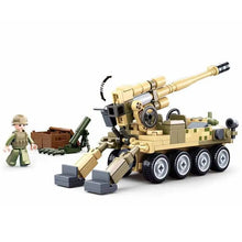 Blocs de construction Tank militaires à roues anti-char -
