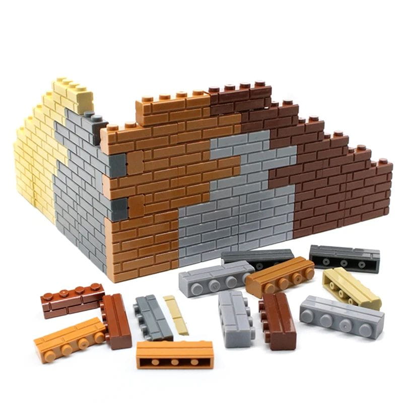 Blocs Lego Mur Brique 60 pièces