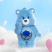 Figurines nounours câlins boîte mystère pop mart nounours en peluche bleue douce avec fenêtre de ventre étoilée