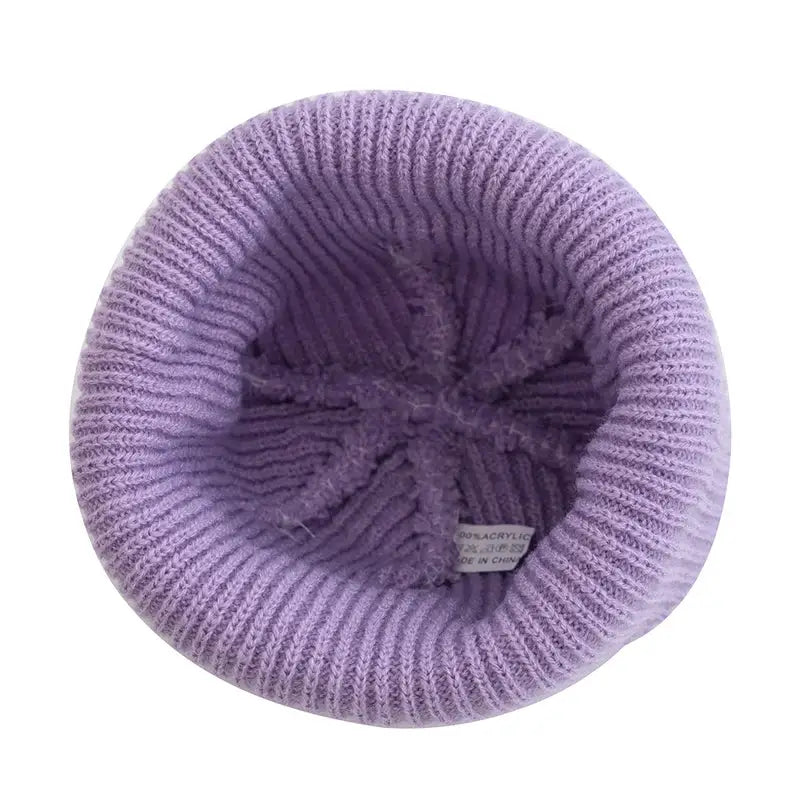 Bonnet D'hiver Hello Kitty En Laine Péruvienne - Taille 54, Couleur Rose - Chaud Et Mignon Pour Les Enfants