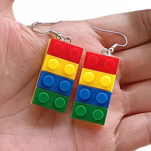 Boucle d’oreille Lego Multicolore - Enjouet