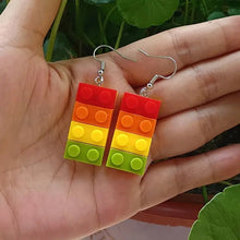 Boucle d’oreille Lego Multicolore - Enjouet