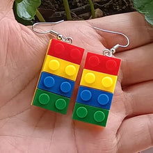 Boucle d’oreille Lego Multicolore - Enjouet