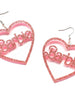 Boucles d’oreilles Barbie roses - Enjouet