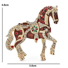 Broche Animal cheval luxe - Enjouet