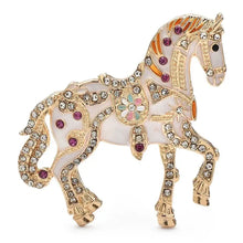 Broche Animal cheval luxe - Enjouet