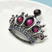 Broche Couronne Reine Strass Femme - Enjouet