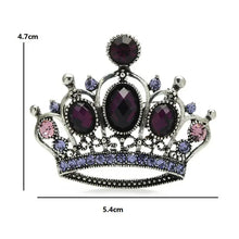 Broche Couronne Reine Strass Femme - Enjouet
