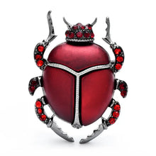 Broche scarabee bleu Elegante - Enjouet