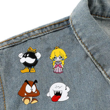 Broches Pin’s Super Mario lot 4 Pcs - Enjouet