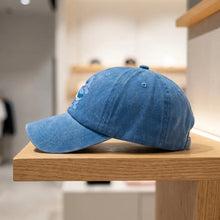 Casquette care bears en denim bleu avec broderie care bear ajustable et style baseball