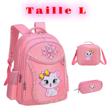 Cartable Fille Chat Marie Aristochat - Enjouet