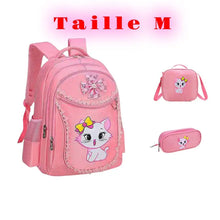 Cartable Fille Chat Marie Aristochat - Enjouet