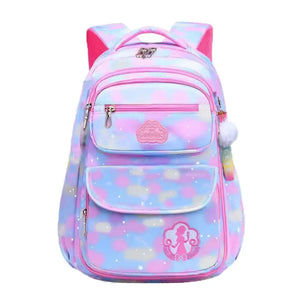 Mochila impermeable para niña de primaria