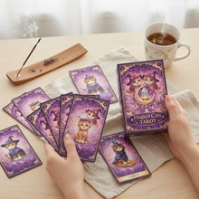 Cartes Tarots Debutant Anglais Chats Magiques - Enjouet