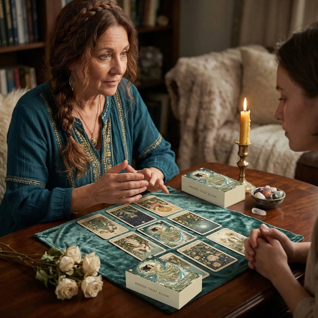 Ethereal Oracle Tarot Cards for Personal Development– Enjouet
