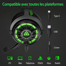 Casque Audio PC gamer - Enjouet