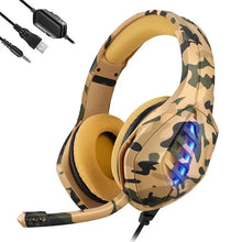 Casque Micro Gaming Camouflage PC - Enjouet