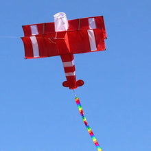 Cerf-volant haute qualité Avion rouge 3D - Enjouet