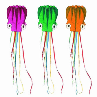 Cerf-volant pieuvre souple Multicolor - Enjouet