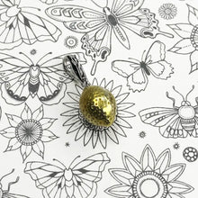 Charm Collier Citron Jaune Argent - Enjouet