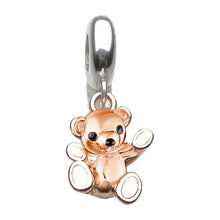 Charm Pendentif Teddy Bear Argent - Enjouet