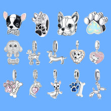 Charms pour bracelet Chiens Argent - Enjouet