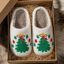 Chaussons Hiver Sapin de Noel - Enjouet