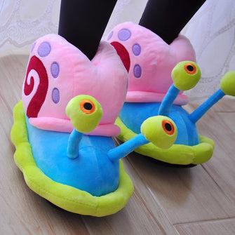 Chaussons pantoufles d’escargot unisexe - Enjouet